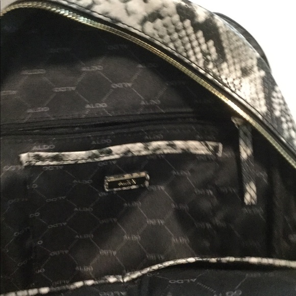 Aldo snakeskin print backpack purse - Picture 6 of 8